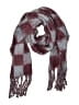 Unbranded Plaid Burgundy Scarf One size - photo 1