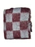 Unbranded Plaid Burgundy Scarf One size - photo 2