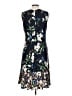 Eliza J Print Blue Casual Dress Size 12 - photo 2