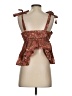 Ulla Johnson Brown Sleeveless Blouse Size 4 - photo 2