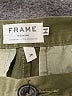 FRAME Denim Solid Green Khakis Size 28 waist - photo 7