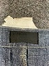 Vince. 100% Cotton Chevron-herringbone Blue Casual Pants Size 25 waist - photo 7