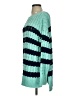 Pilcro Stripes Teal Pullover Sweater Size S - photo 5