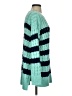 Pilcro Stripes Teal Pullover Sweater Size S - photo 4