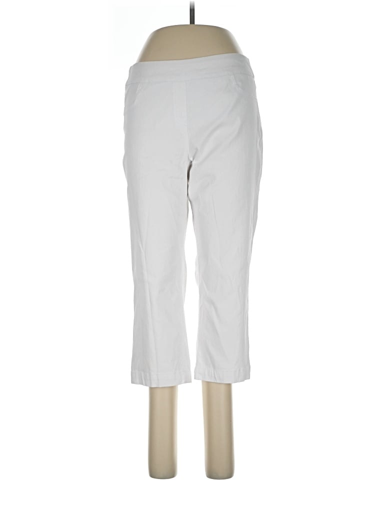 Pre-owned Slim-sation By Multiples Casual Pants In Ivory