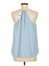 Naked Zebra 100% Polyester Blue Sleeveless Blouse Size M - photo 2