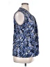 Dana Buchman Blue Sleeveless Blouse Size XL - photo 4