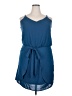 Grace Karin Solid Blue Casual Dress Size 3X - photo 1