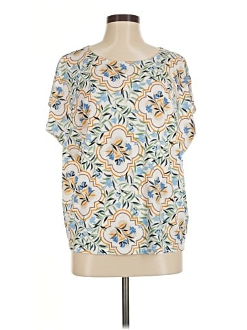 Ann Taylor Factory Short Sleeve Blouse (view 1)