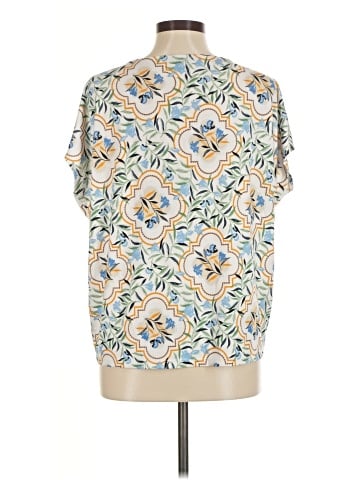 Ann Taylor Factory Short Sleeve Blouse (view 2)