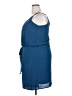 Grace Karin Solid Blue Casual Dress Size 3X - photo 5