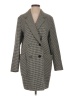 Zara Houndstooth Gray Coat Size S - photo 1
