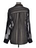Express 100% Polyester Black Long Sleeve Blouse Size L - photo 2
