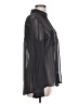 Express 100% Polyester Black Long Sleeve Blouse Size L - photo 4