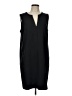 Gap Solid Black Cocktail Dress Size L - photo 1