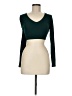 Lush Green Long Sleeve Top Size M - photo 1