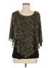 AGB 100% Polyester Black Poncho Size M - photo 1