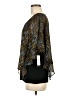 AGB 100% Polyester Black Poncho Size M - photo 5