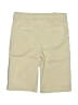 La Coqueta Solid Tan Khaki Shorts Size 8 - photo 2