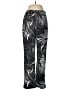 Chico's Design Tropical Black Casual Pants Size Med (1) - photo 1