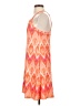 Tehama Print Orange Cocktail Dress Size S - photo 5