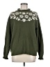 Boden Floral Green Pullover Sweater Size M - photo 1