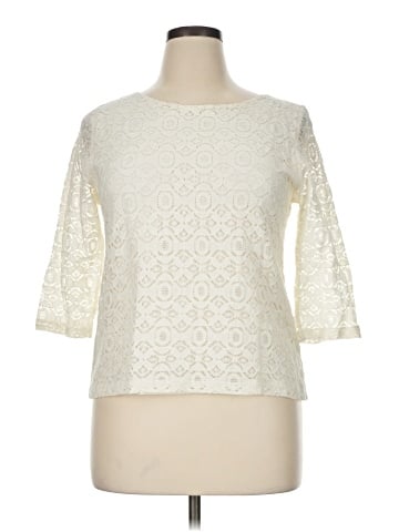 Talbots 3/4 Sleeve Top (view 1)