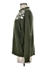 Boden Floral Green Pullover Sweater Size M - photo 5