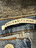 Celebrity Pink Color Block Blue Jeans Size 7 - photo 7
