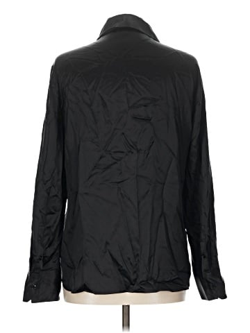 Reformation Long Sleeve Silk Top (view 2)