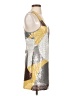 Marciano 100% Polyester Graphic Silver Cocktail Dress Size S - photo 4