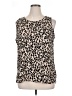 Halogen 100% Polyester Ivory Sleeveless Blouse Size XL - photo 1