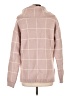 Hem & Thread Plaid Pink Turtleneck Sweater Size L - photo 2