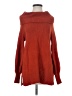 By Anthropologie Red Turtleneck Sweater Size S - photo 1