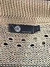 MADE IN ITALY Stripes Tan Pullover Sweater Size L - photo 7