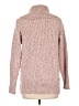 Liz Claiborne Tweed Pink Turtleneck Sweater Size L - photo 2