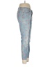Current/Elliott Paisley Blue Jeans Size 29 waist - photo 4
