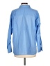 J.Jill 100% Cotton Blue Long Sleeve Button-Down Shirt Size Lg Petite - photo 2
