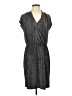 H By Halston Paisley Gray Casual Dress Size S - photo 1