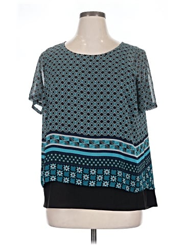 Dana Buchman Short Sleeve Top (view 1)