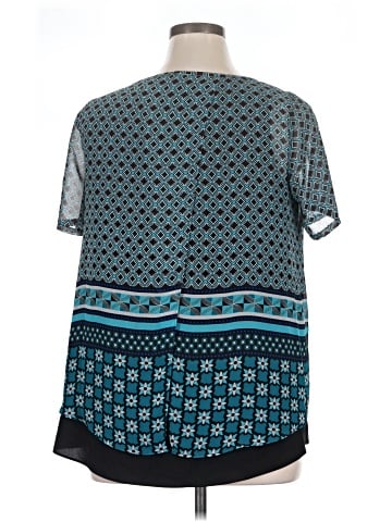 Dana Buchman Short Sleeve Top (view 2)