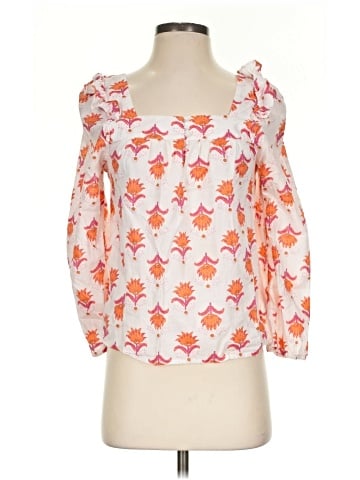 J.Crew Factory Store 3/4 Sleeve Blouse (view 1)