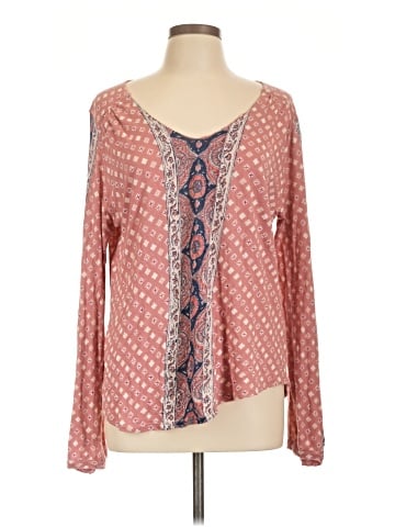 Lucky Brand Long Sleeve Blouse (view 1)