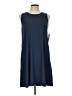 32 Degrees Solid Blue Casual Dress Size L - photo 1