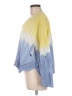 Fate 100% Cotton Tie-dye Yellow Pullover Sweater Size M - photo 5