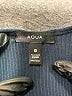 Aqua Solid Blue Casual Dress Size S - photo 7