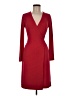 Ann Taylor Solid Red Cocktail Dress Size 6 Petite - photo 1