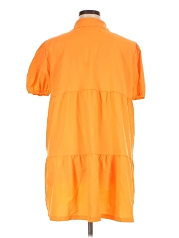 Unbranded Short Sleeve Button-Down Shirt (view 2)