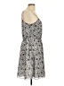 Ann Taylor LOFT 100% Polyester Paisley Gray Casual Dress Size M - photo 4