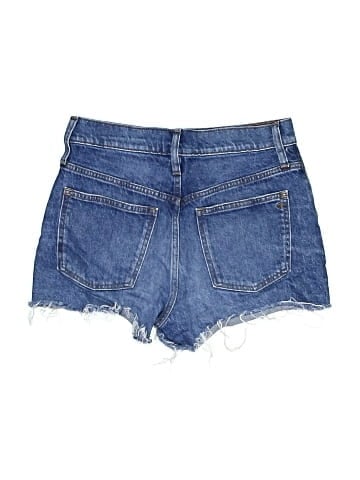 Madewell The Perfect Jean Short in Bartow Wash: TENCEL&trade; Denim Edition (view 2)
